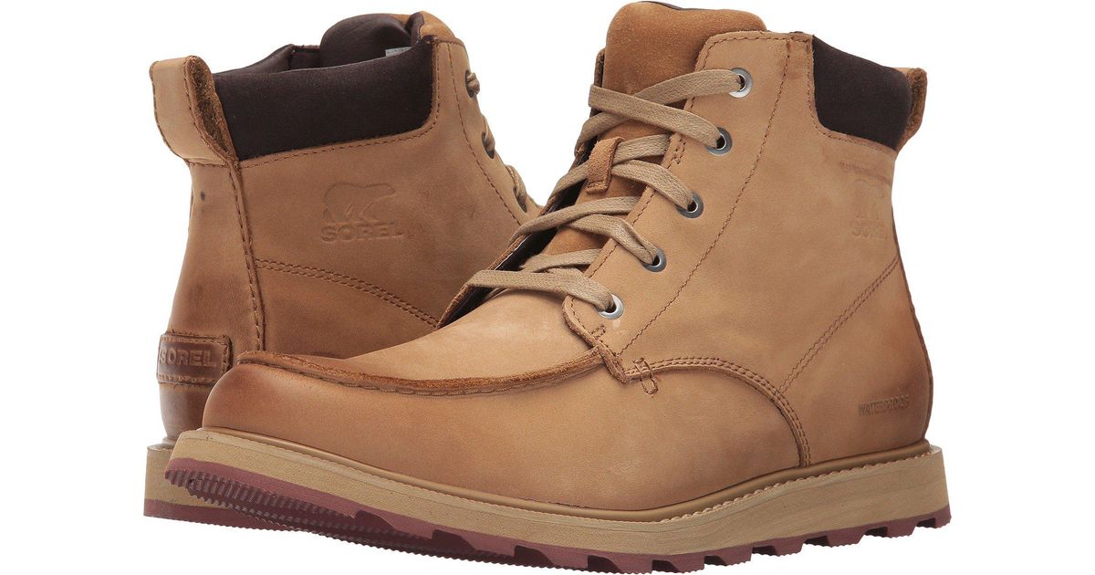 sorel madson moc toe grill
