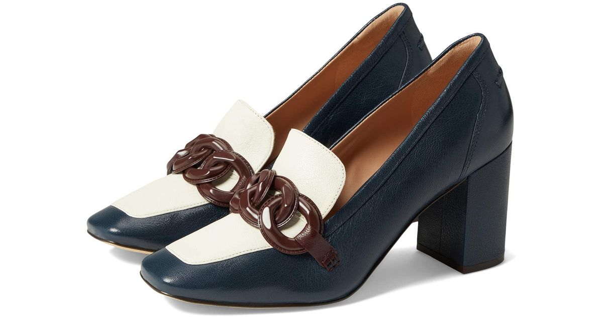 Cole Haan Chrystie Square Chain Loafer in Blue Lyst