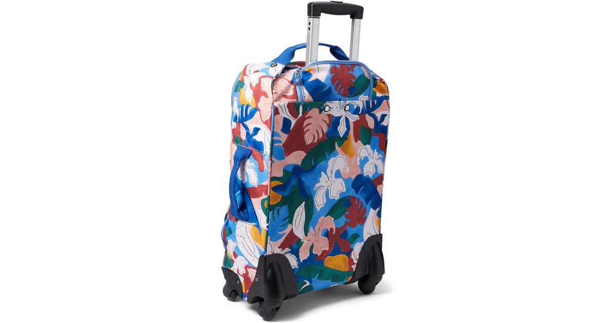 Kipling Synthetic Darcey Carryon Rolling Luggage in Blue Lyst