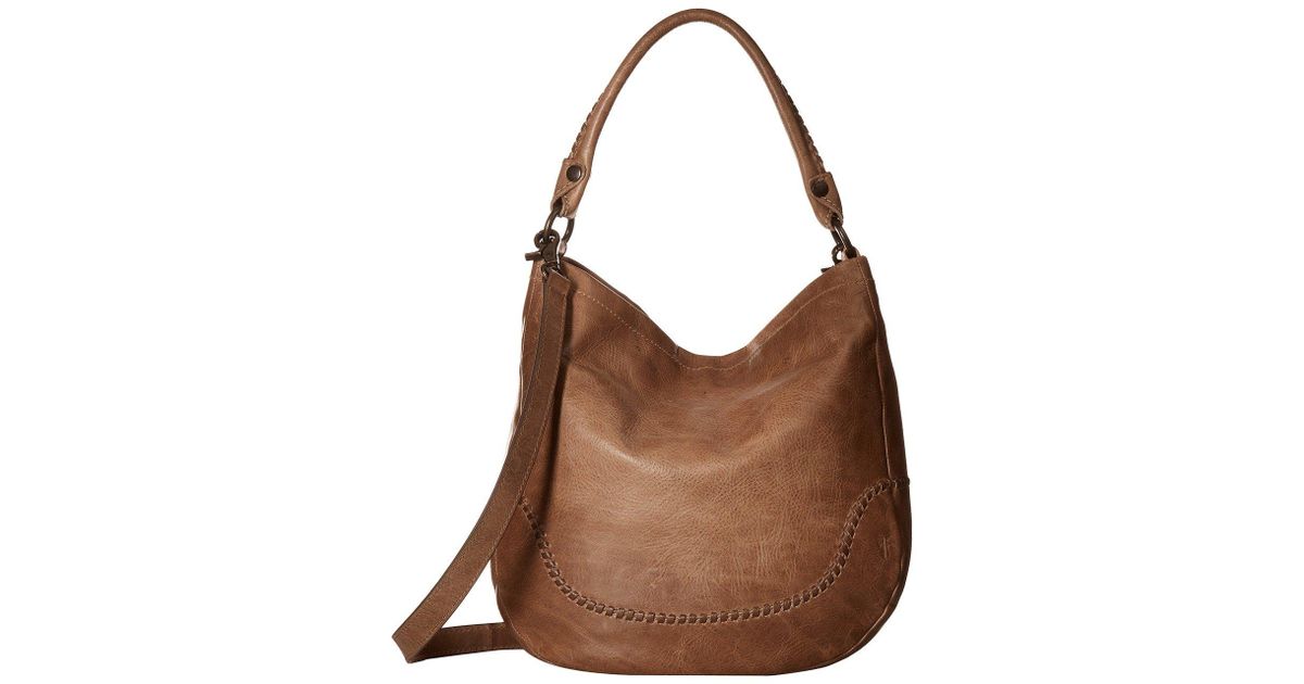 Frye Women's Brown Melissa Whipstitch Hobo (dark Taupe Antique