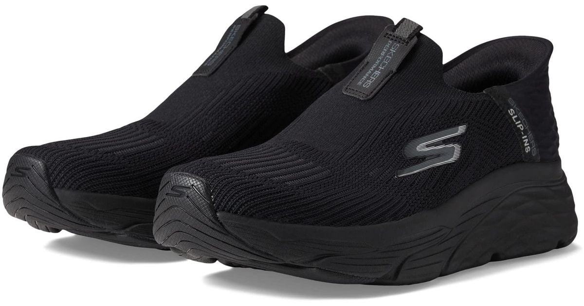 Skechers Max Cushioning Elite Advantageous Hands Free Slipins in Black