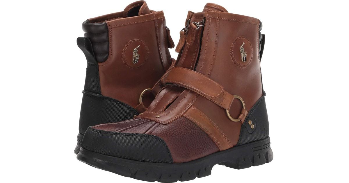 Polo Ralph Lauren Men's Conquest Ii Boot in Brown for Men | Lyst