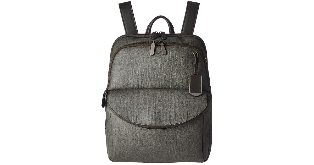 tumi earl grey backpack