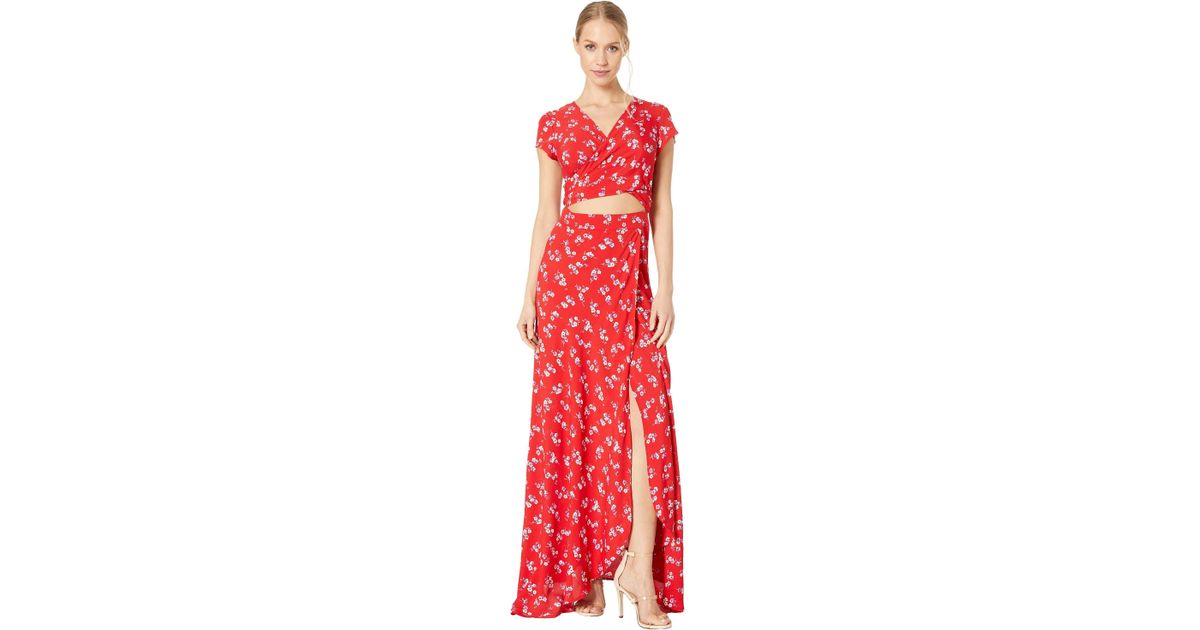 flynn skye all wrapped up maxi dress
