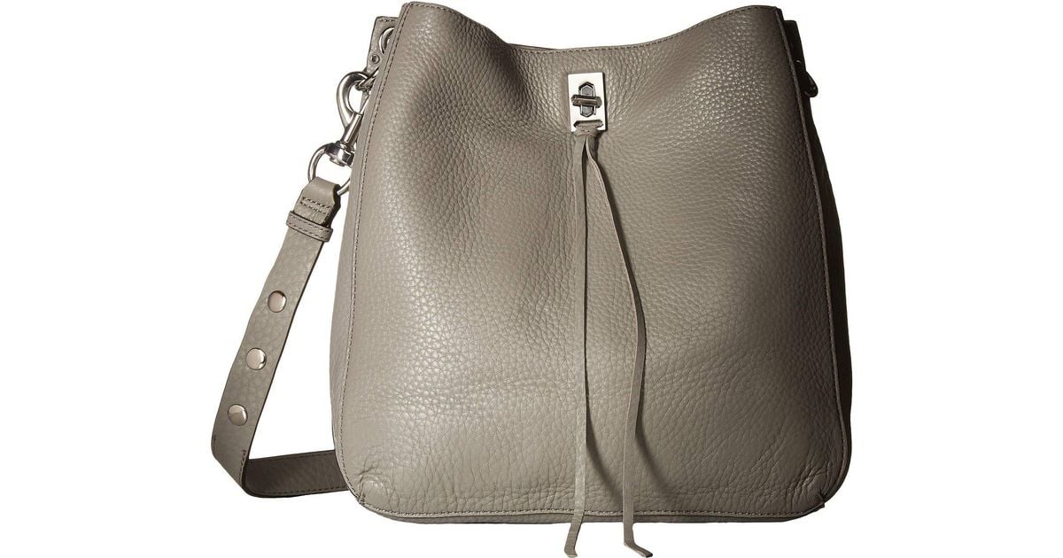 rebecca minkoff darren shoulder bag grey