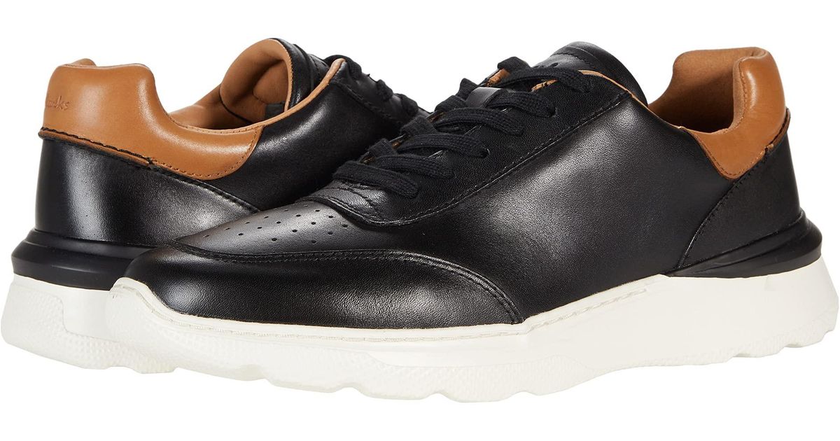 clarks glement lace black