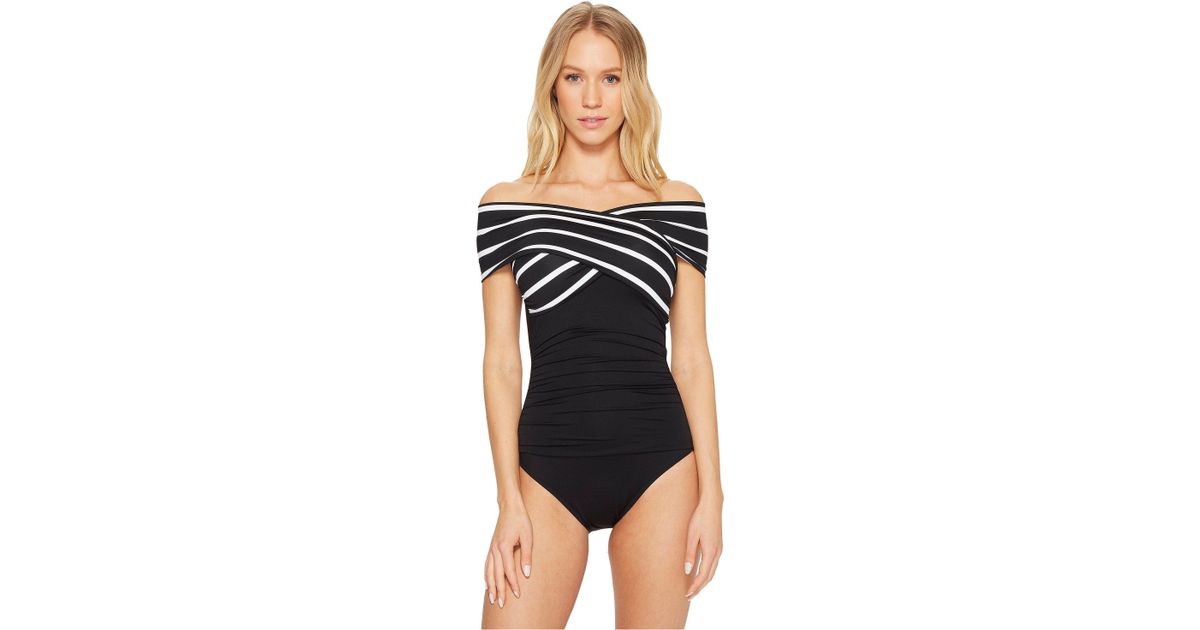 ralph lauren one shoulder swimsuit