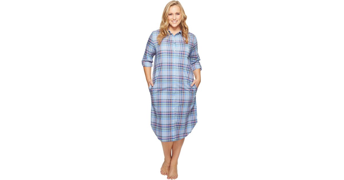 Lauren by Ralph Lauren Cotton Plus Size 
