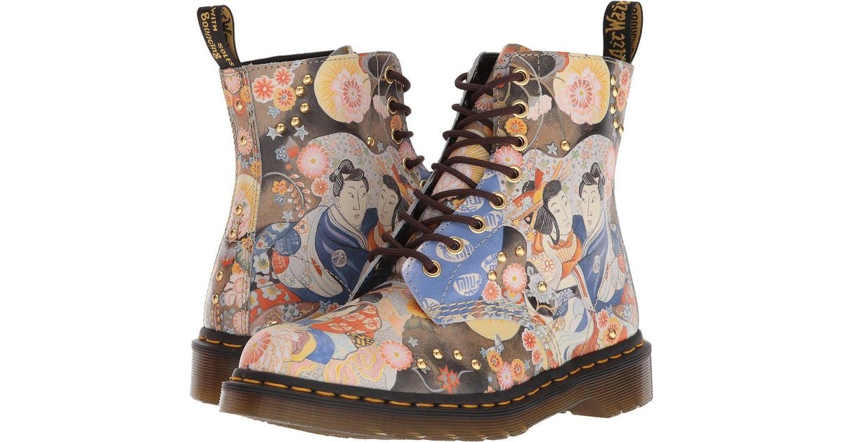 Dr. Martens Leather 1460 Pascal Eastern Art - Lyst