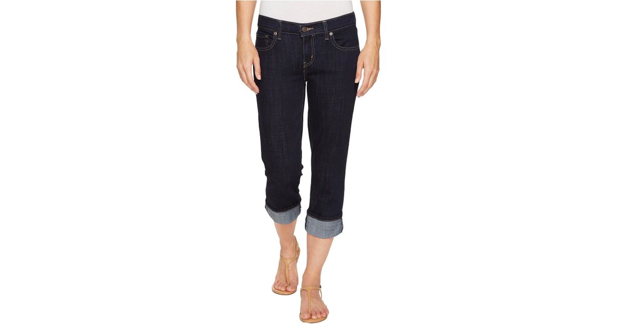 Levi's Levi's(r) Womens Classic Capris (seaside Cove) Women's Capri in Blue  | Lyst