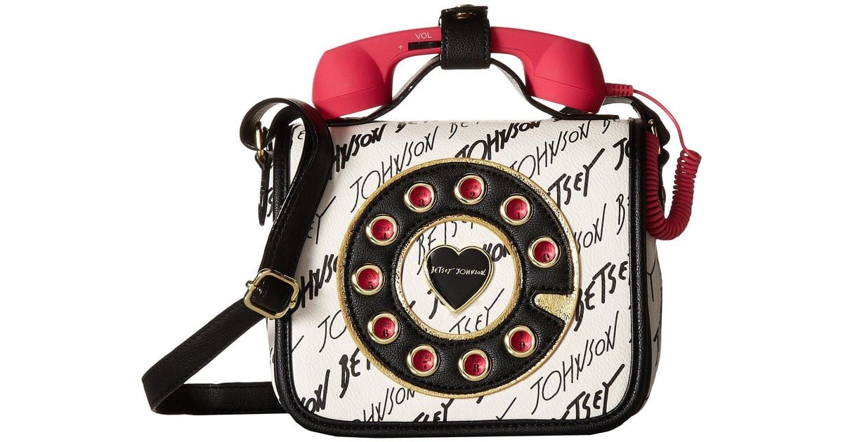 betsey johnson cell phone purse