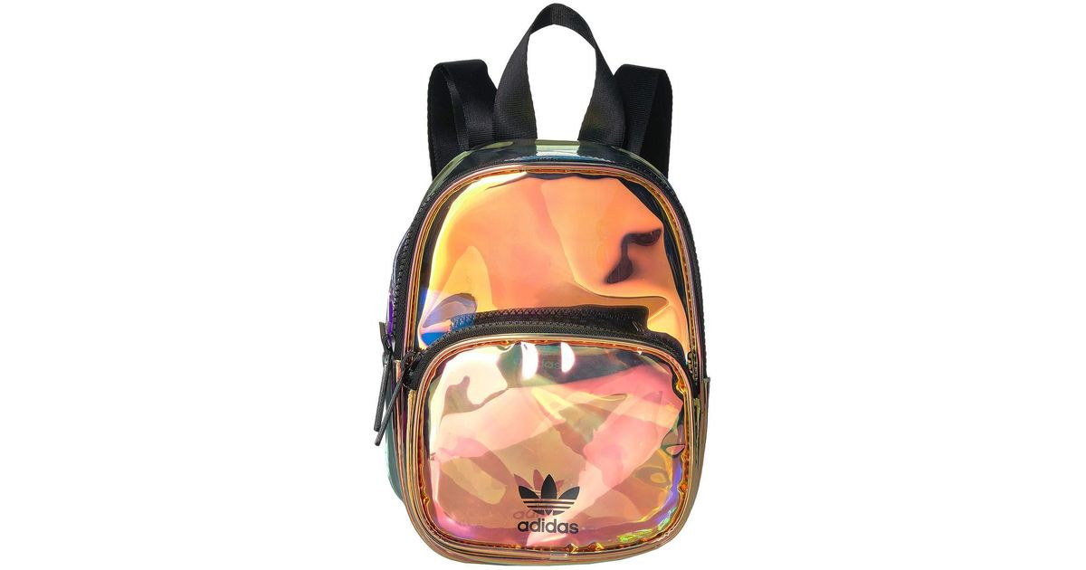 iridescent backpack adidas