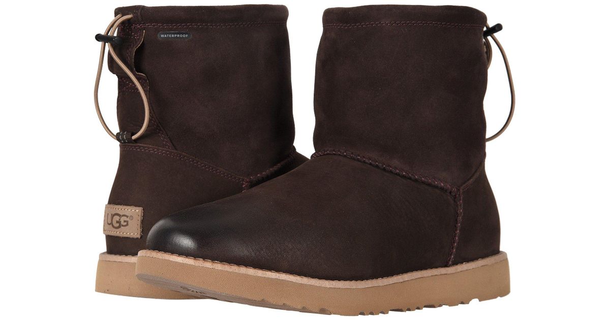ugg men's classic toggle waterproof winter boot