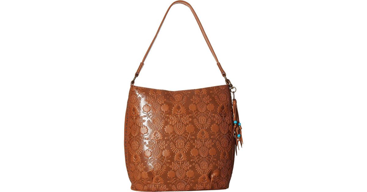 the sak floral embossed