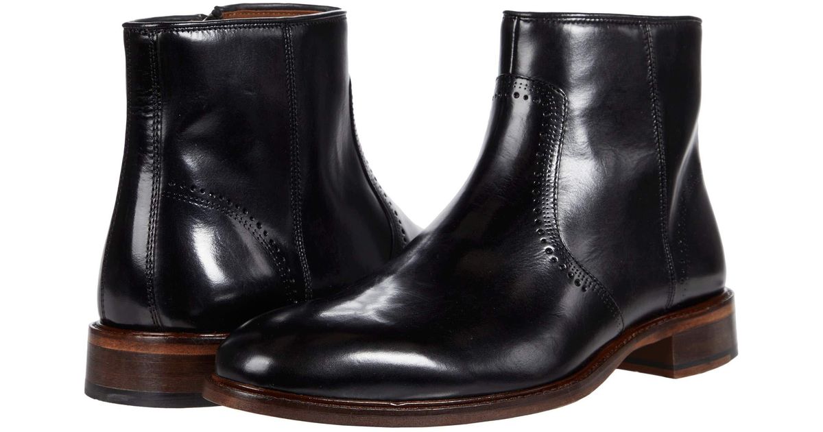 Johnston and cheap murphy zipper boots