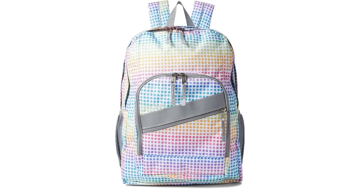 L.L. Bean Kids Deluxe Backpack Print in Blue Lyst
