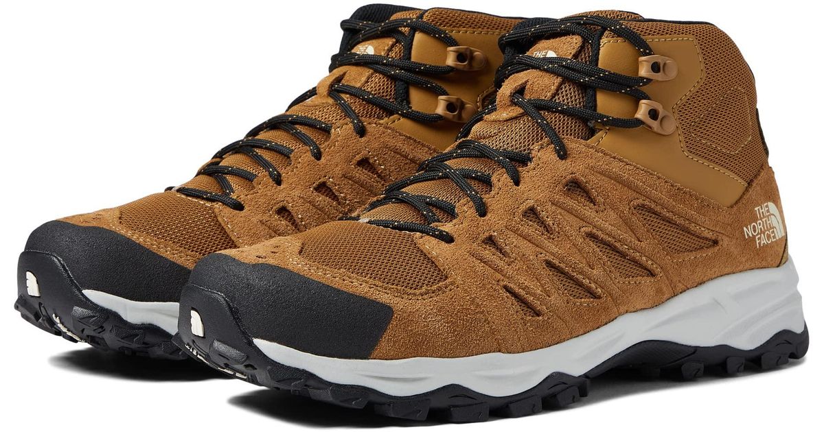 The North Face Leather Truckee Mid in Black for Men Lyst