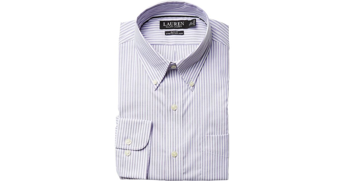 ralph lauren slim fit stretch non iron