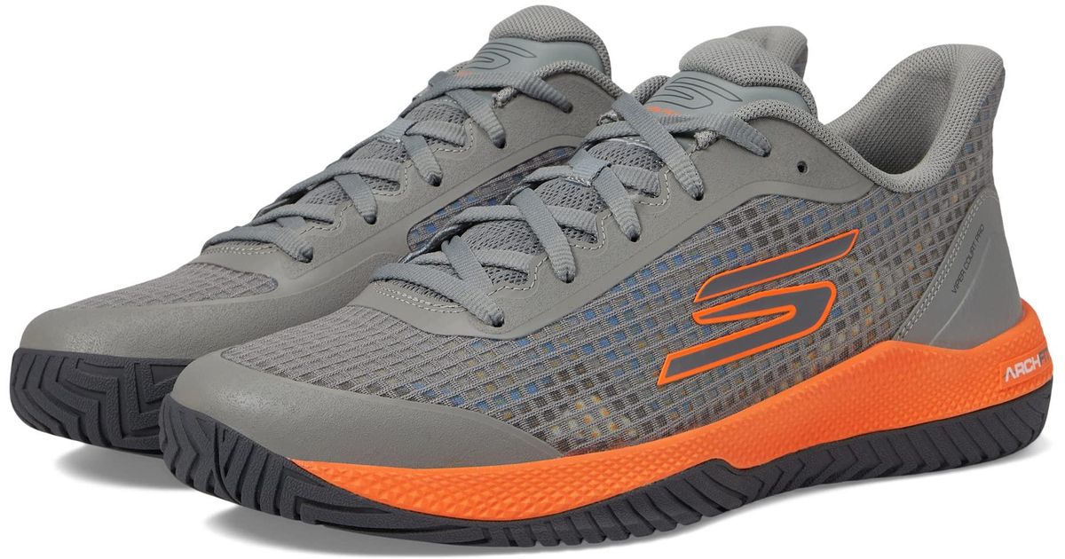 Skechers Go Train Arch Fit Viper Court Pro - Pickleball in Gray for Men ...