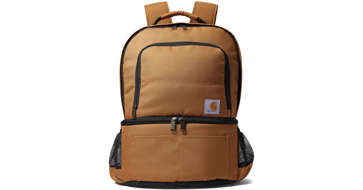 Carhartt Synthetic Insulated 24 Can Two Compartment Cooler Backpack in ...