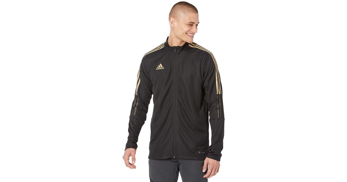 adidas Synthetic Tiro 21 Track Jacket in Gold (Metallic) for Men Lyst