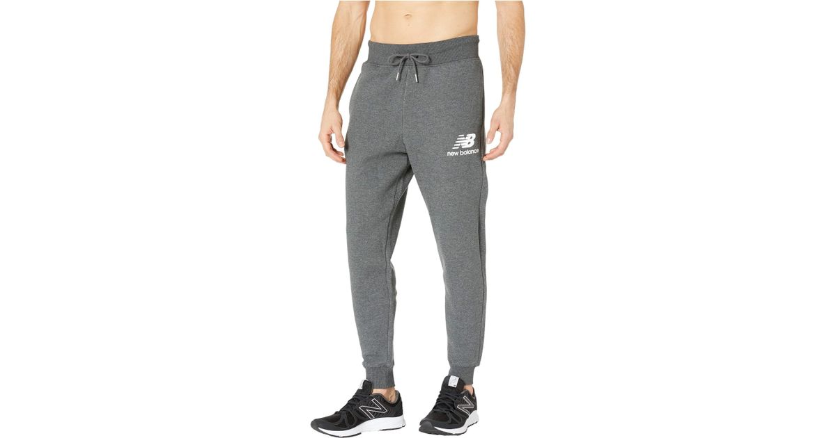 new balance essentials brushed sweatpants