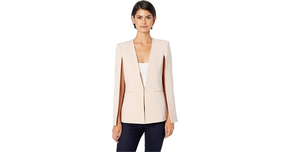 BCBGMAXAZRIA Upas Cape Jacket in Pink Lyst