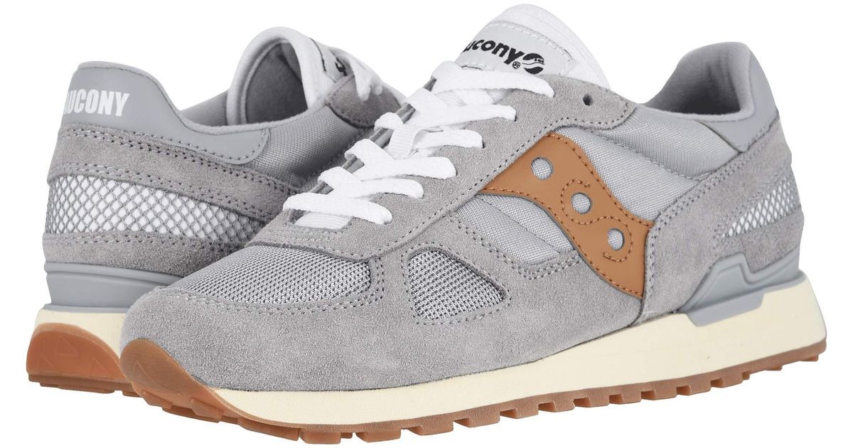 Saucony Synthetic Shadow Original Vintage (grey/brown) Classic Shoes in  Black for Men - Lyst