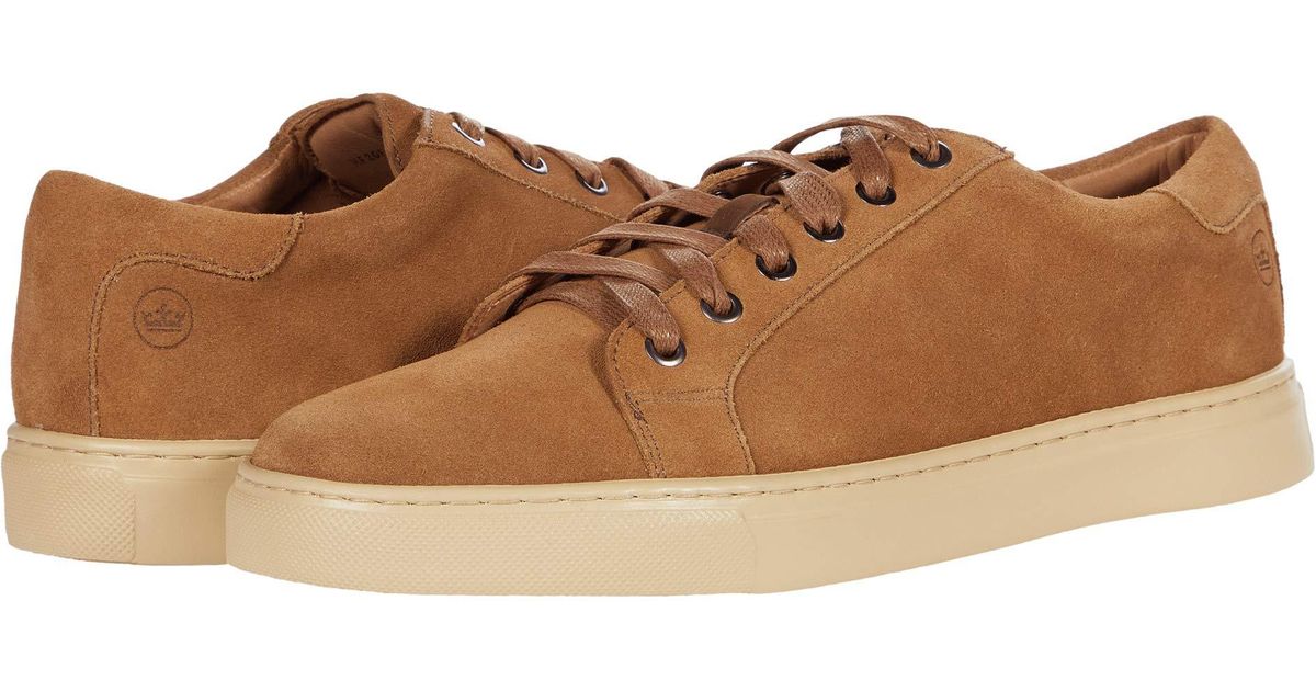 peter-millar-crown-suede-sneaker-in-brown-for-men-lyst