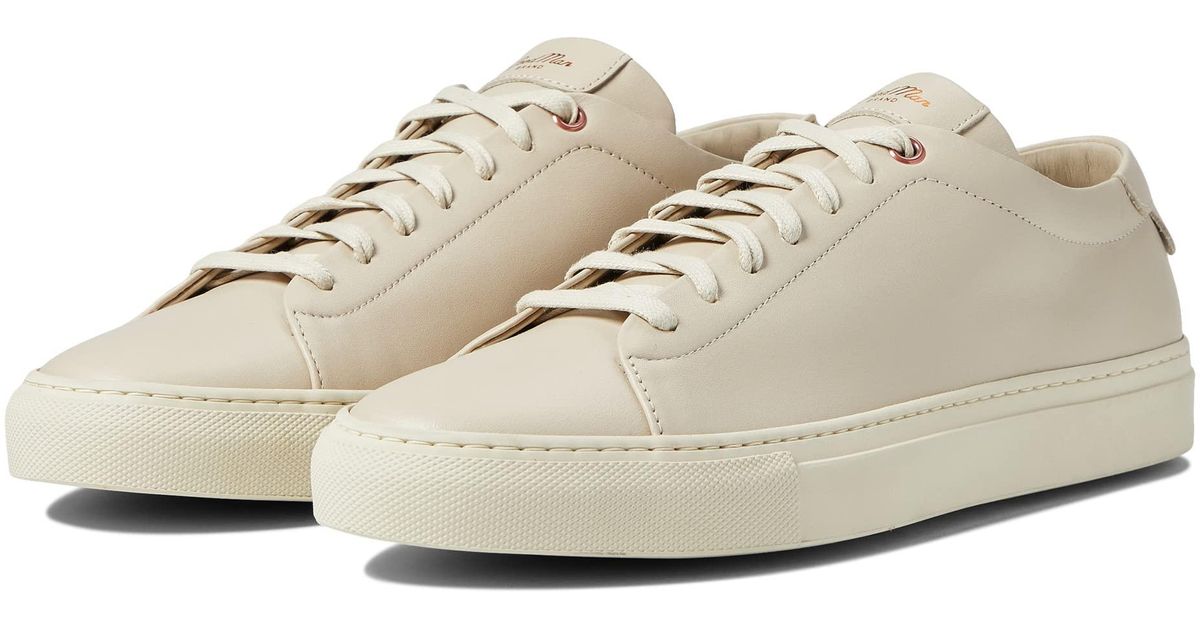 Good Man Brand Leather Edge Low Top in Beige (Natural) for Men Lyst