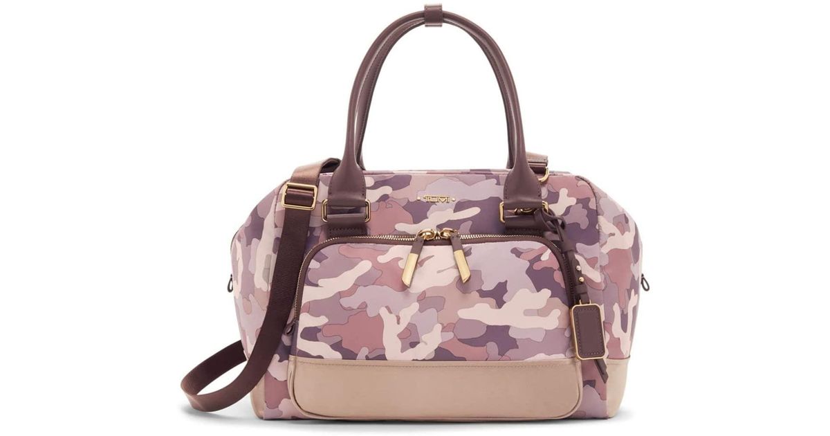 Tumi Leather Adrian Carryall in Pink Lyst
