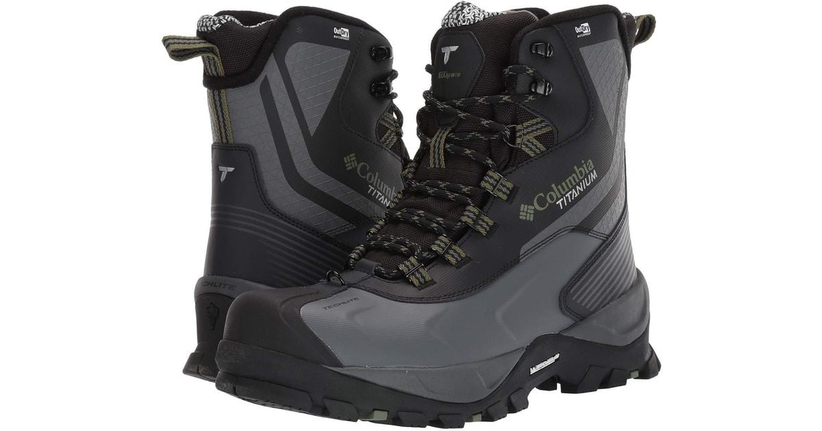 Columbia Powderhouse Titanium Omni-heat 3d Outdry Cold Weather Boots in  Black for Men | Lyst