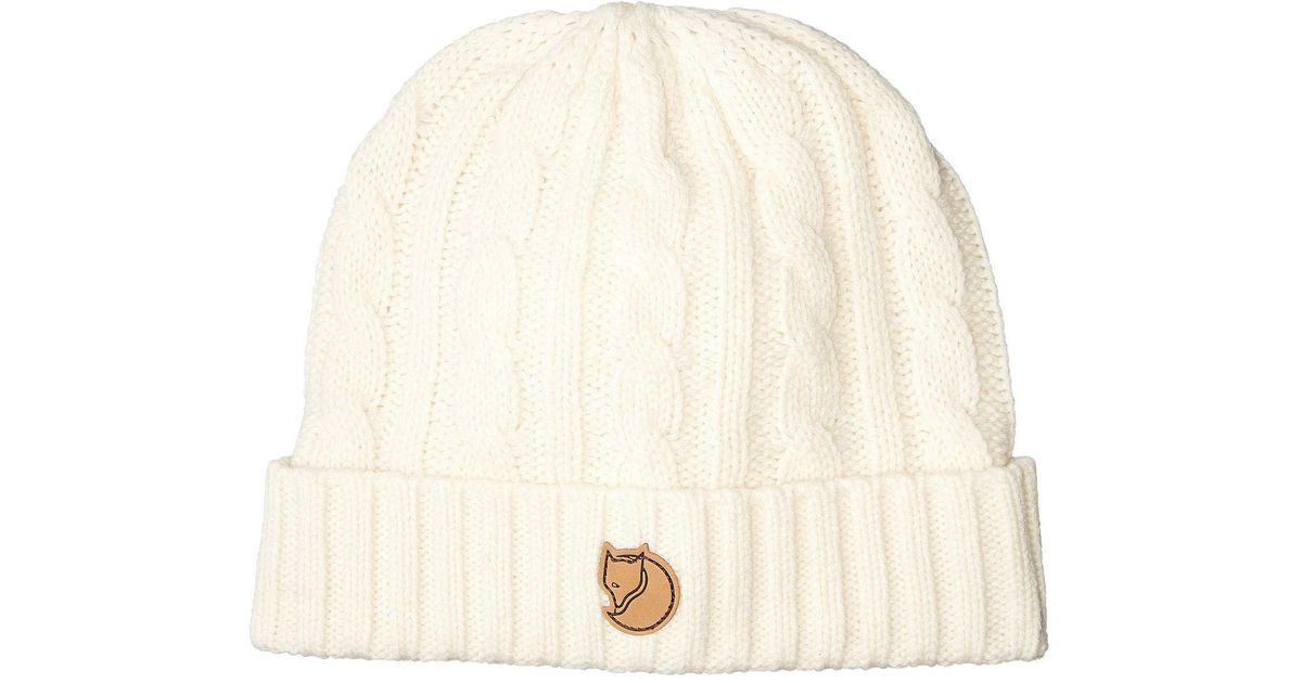 fjallraven braided knit hat