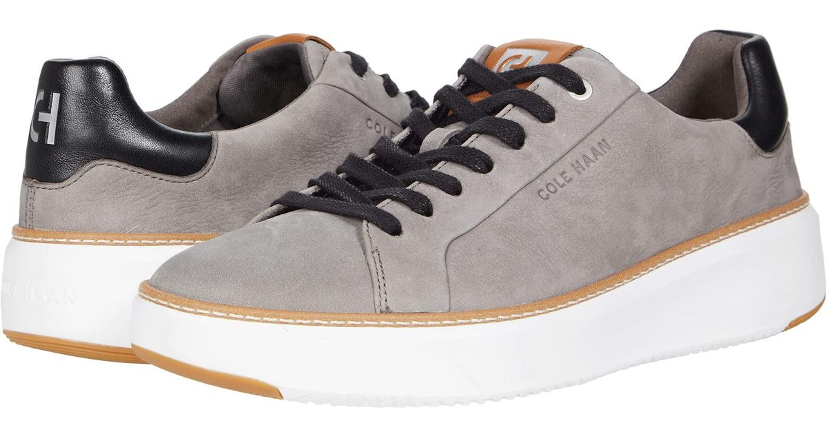 cole haan grey and yellow