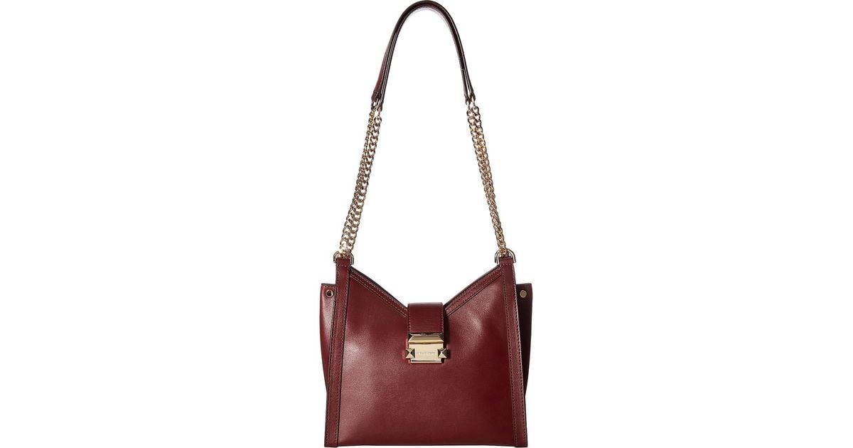 michael kors whitney chain shoulder tote
