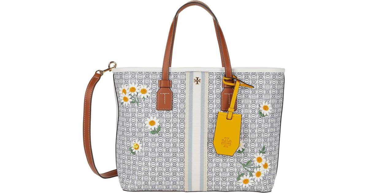 tory burch gemini link applique tote