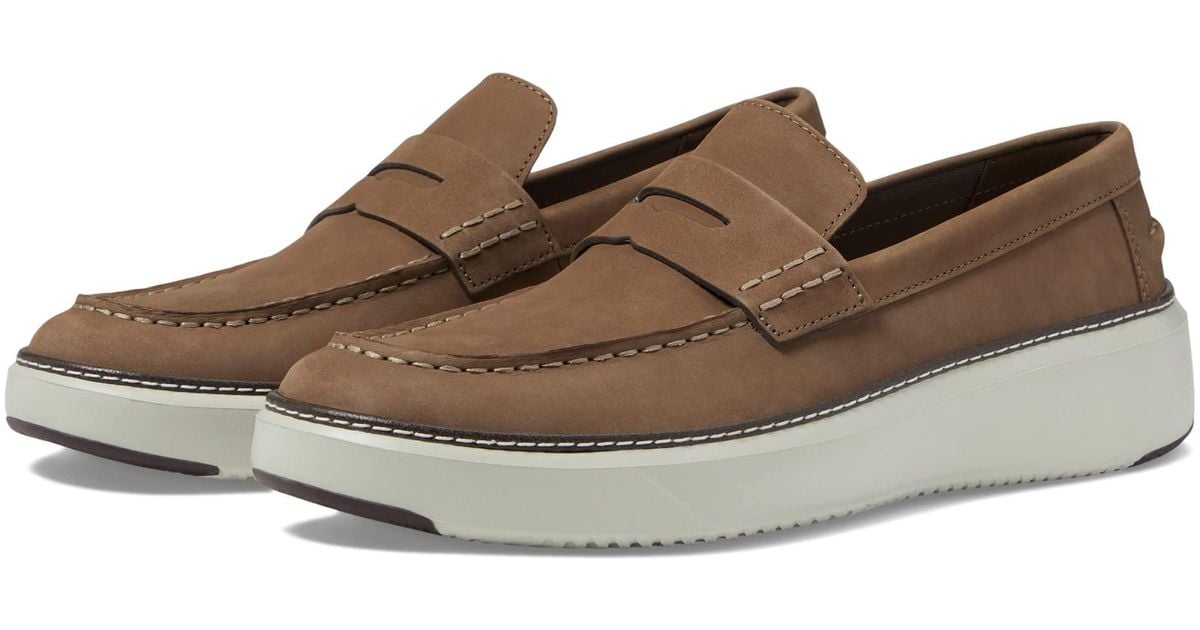 Cole Haan Grandpro Topspin Penny Loafer in Brown for Men | Lyst