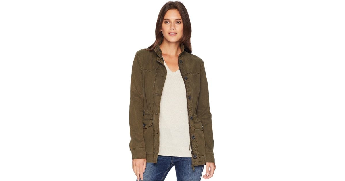 lucky brand hooded utility jacket