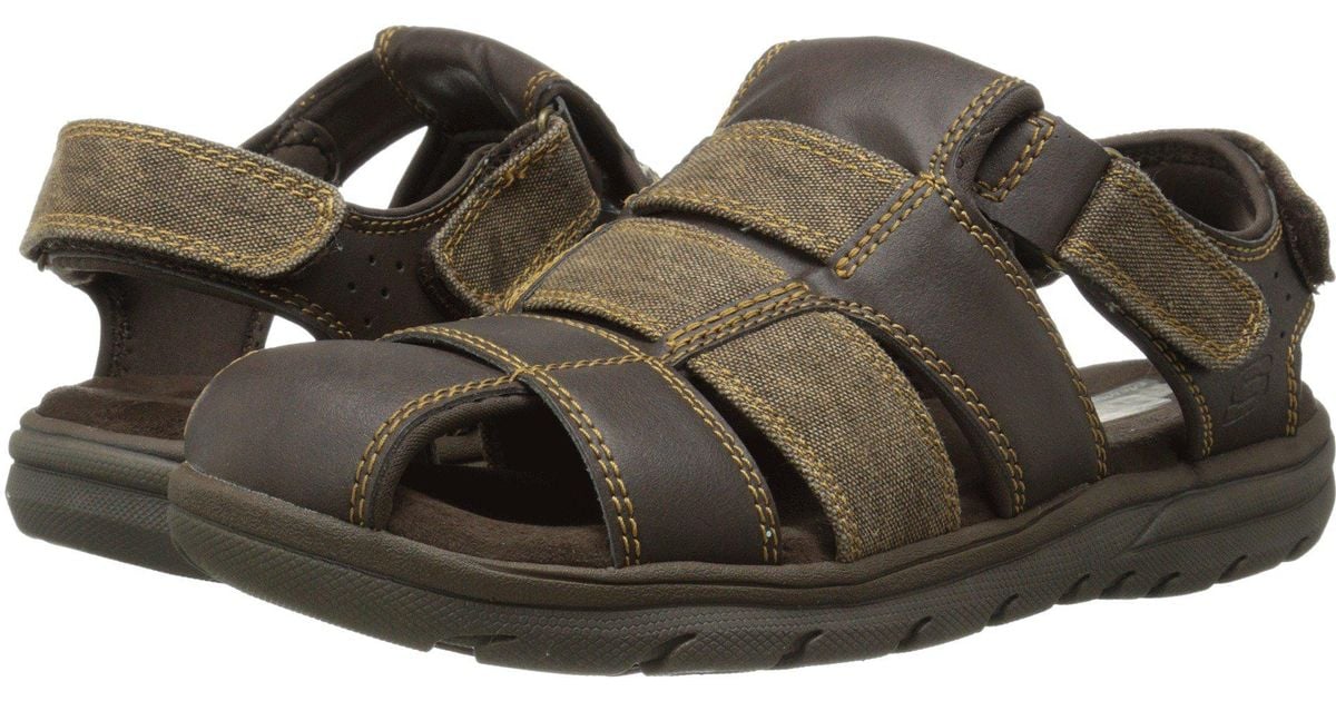 Skechers Synthetic Relaxed Fit Supreme Olvero (brown