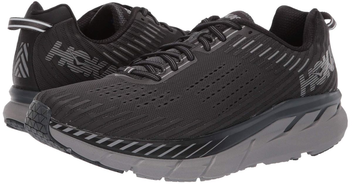 hoka clifton all black