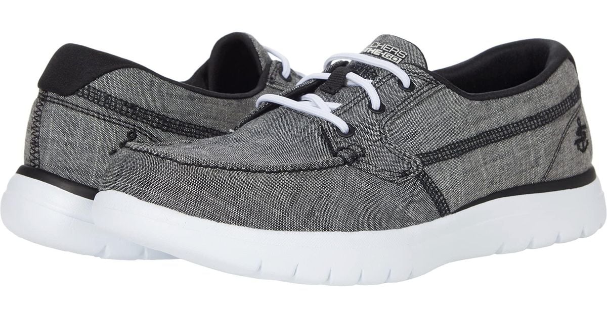 skechers on the go flex boat shoe
