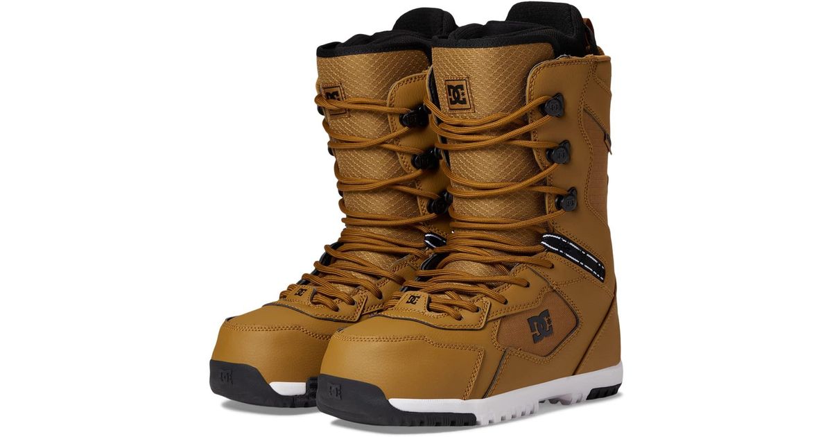 Dc Mutiny Lace Snowboard Boot in Brown for Men Lyst