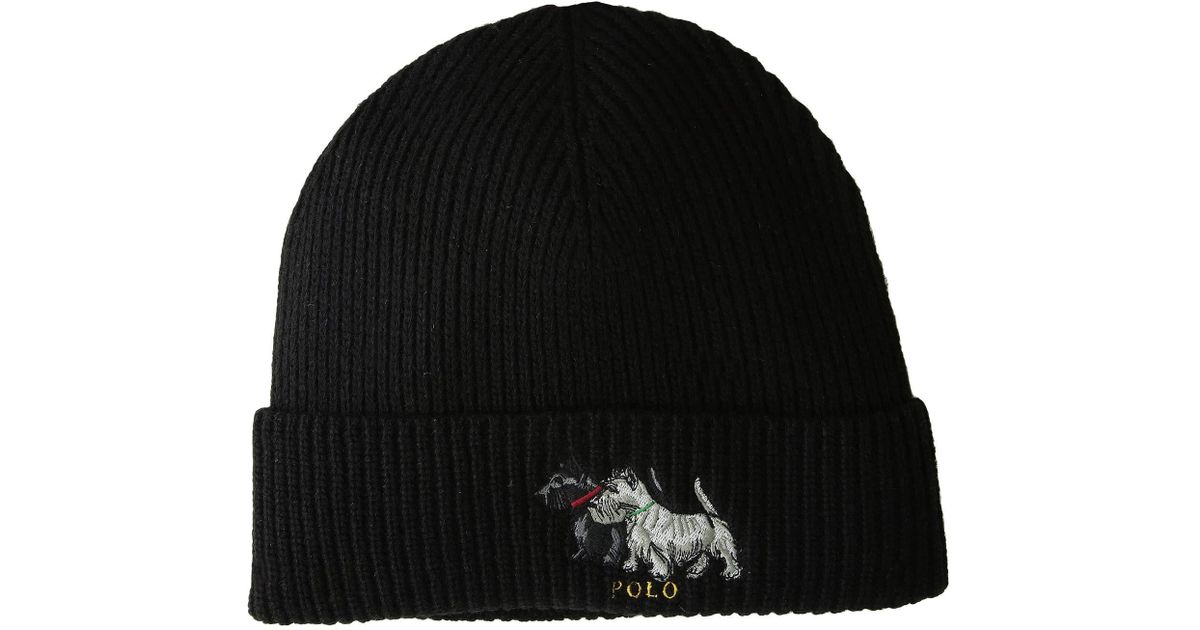 polo dog beanie