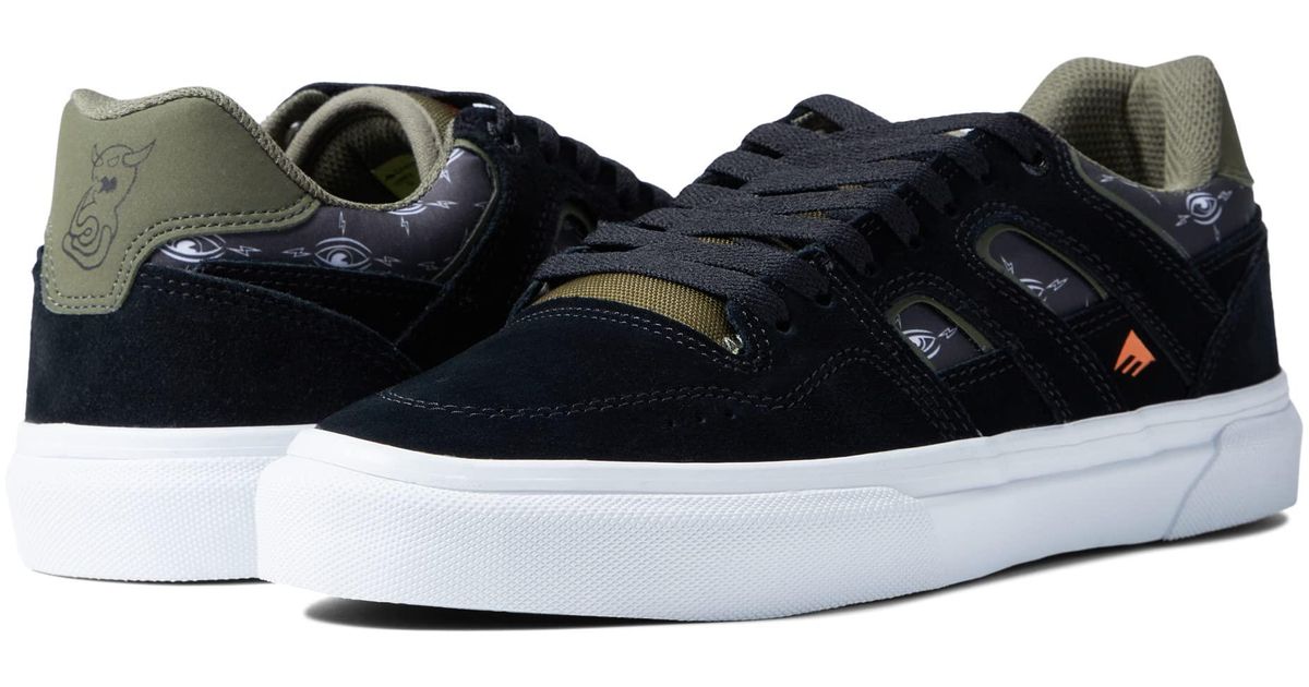 Emerica Leather Tilt G6 Vulc X Toy Machine in Black for Men Lyst