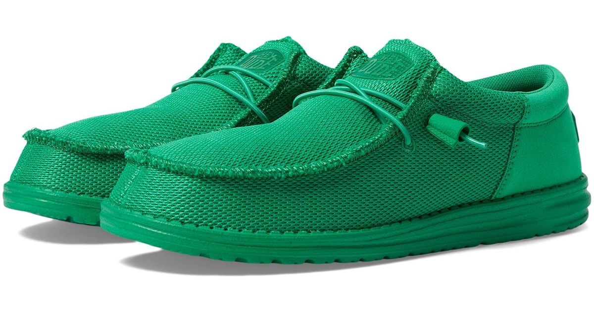 Hey Dude Wally Funk Mono in Green Lyst