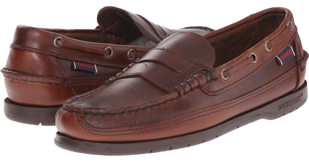 Sebago Sloop in Brown for Men | Lyst