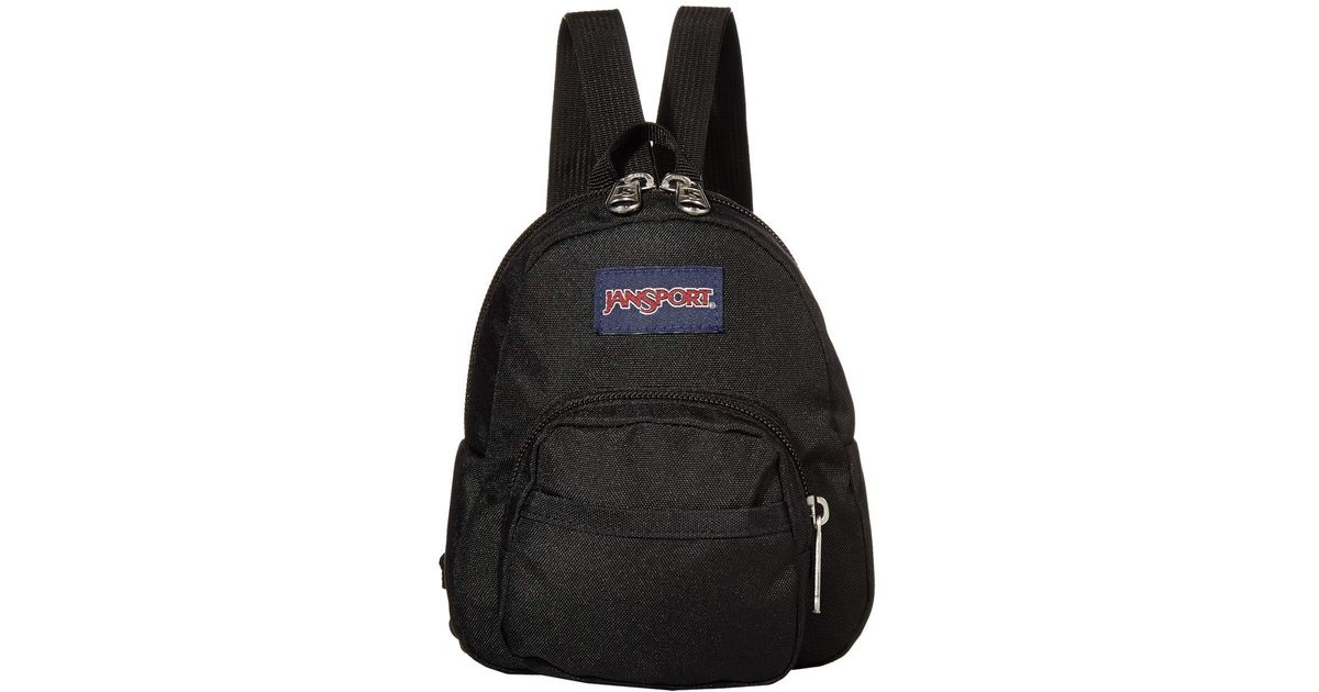 mini black jansport backpack