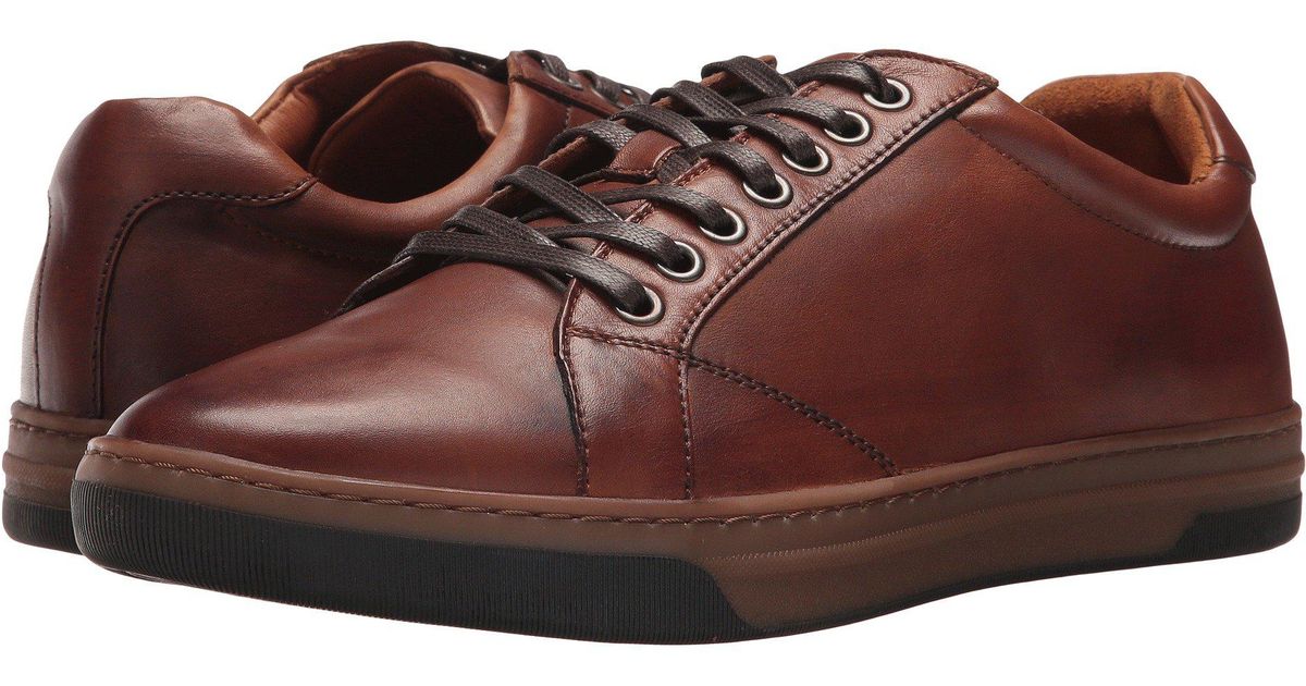 johnston & murphy fenton casual dress lace to toe sneaker