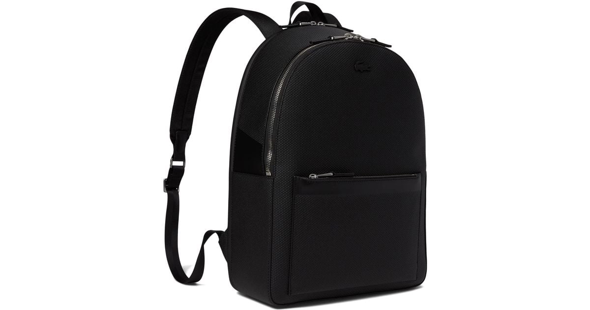 Lacoste Chantaco Backpack in Black Lyst