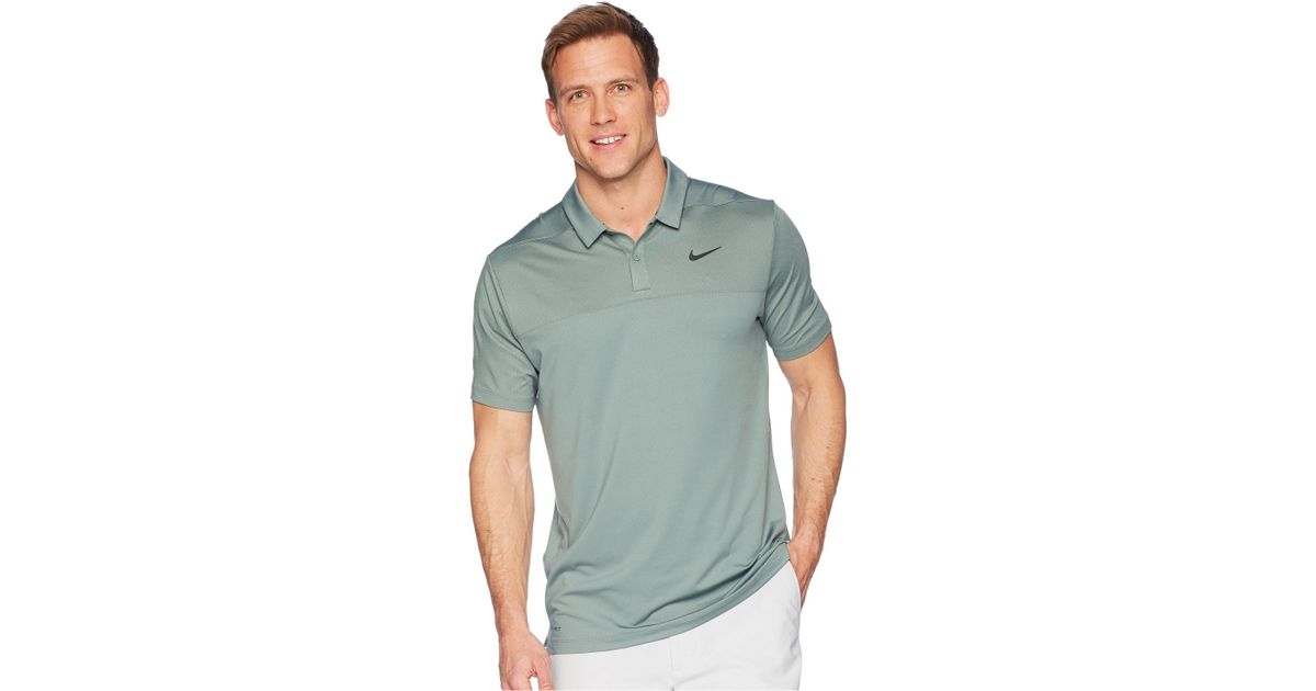 clay green nike shirt